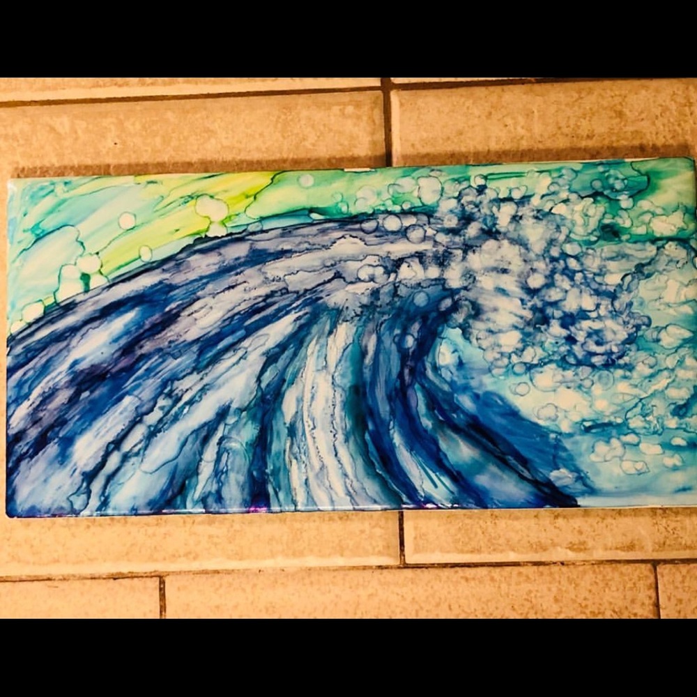 Tile art by me